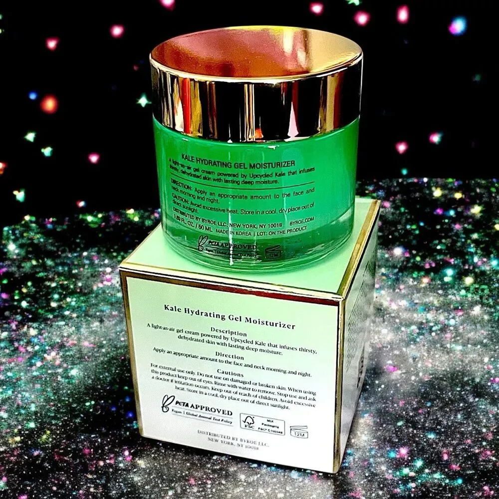 BYROE NEW YORK Kale Hydrating Gel Moisturizer 1.69 fl oz New In Box